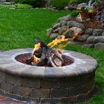 Gas Fire Pit Installation Ozaukee County